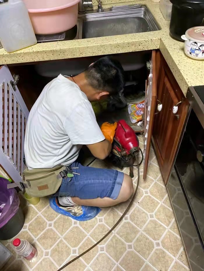 王五镇通下水道